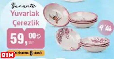 BENANTE YUVARLAK ÇEREZLİK BENANTE YUVARLAK ÇEREZLİK